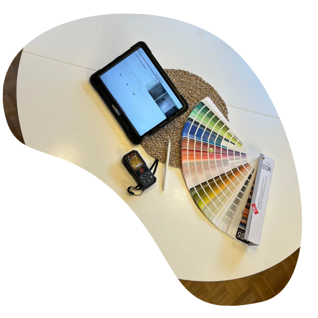 Les couleurs en chantier